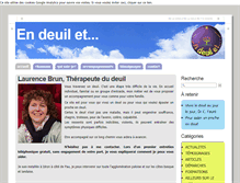 Tablet Screenshot of en-deuil-et.com